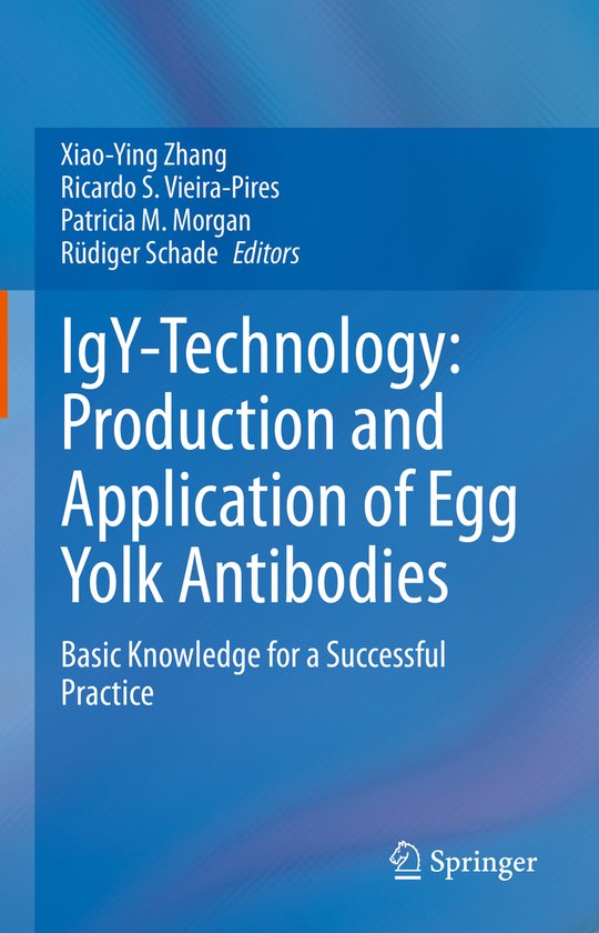 IgY Technology Production and Application of Egg Yolk Antibo ... - cover