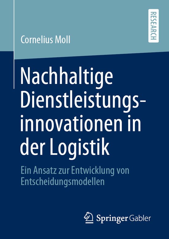 Nachhaltige Dienstleistungsinnovationen in der Logistik - cover