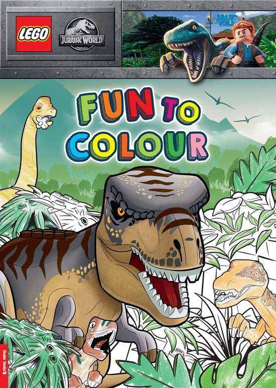 LEGO® Fun to Colour- LEGO® Jurassic World™: Fun to Colou ... - cover