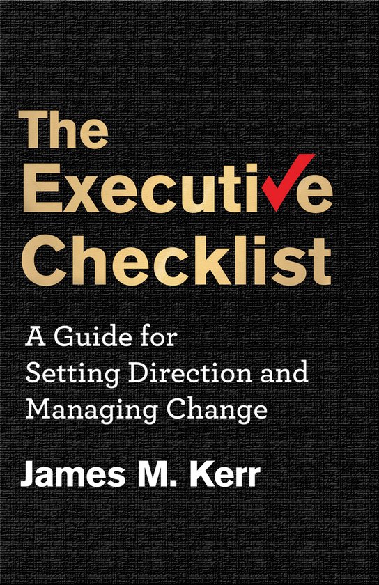 The Executive Checklist - cover