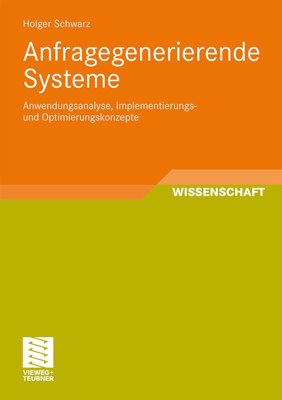 Anfragegenerierende Systeme - cover