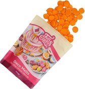 FunCakes Deco Melts Smeltsnoep - Candy Melts - Smeltchocolade - Sinaasappelsmaak - 250g