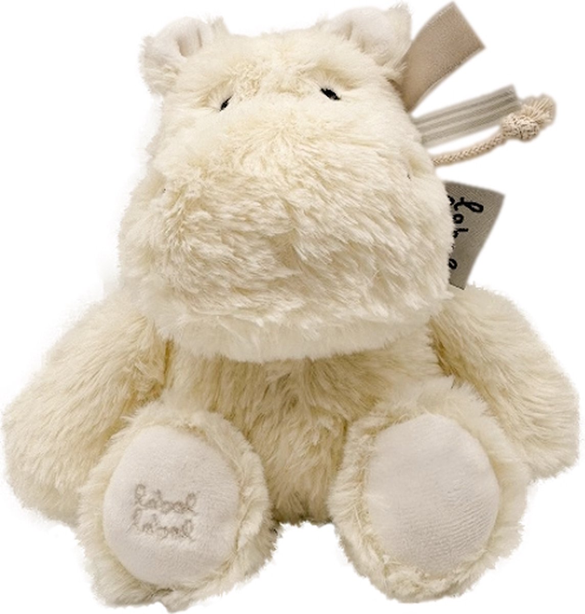 Label Label Hippo Harvey Ivory 15 cm Knuffel