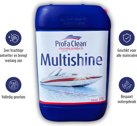 Profa Clean ProFa Clean - Multishine 25 liter vat | bol