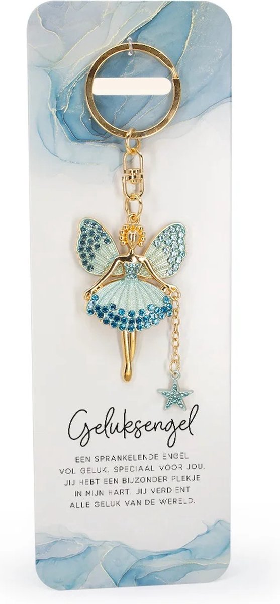 Engel Sleutelhanger - Geluk