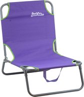Chaise pliante, transat, chaise de camping pour plage et jardin