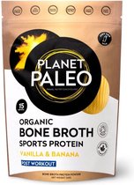 Planet Paleo - Organic Bone Broth Sports Protein Vanilla & Banana - 240 gram