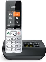 Gigaset - DECT telefoon - COMFORT 500A - Zilver/Zwart