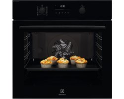 Electrolux EOD6C77WZ, Middelmaat, 72 l, Grill, Oven, Snel, Stoom, Surround, 2 schappen, Katalytisch, Zwart