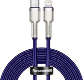 Baseus Cafule, 2 m, Lightning, USB C, Mâle, Mâle, Violet