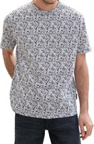Tom Tailor T-shirt T Shirt Met Print 1041792xx10 35602 Mannen Maat - M