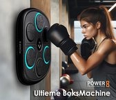 Power-8 Ultieme Boksmachines met bluetooth speaker en LCD teller - Meerder niveaus instelbaar - slimme boks machine - boxing machine - bokszakken - boksbal - boksmachine - fitness - cardio - afslanken - behendigheidstraining - focus - boxmachine