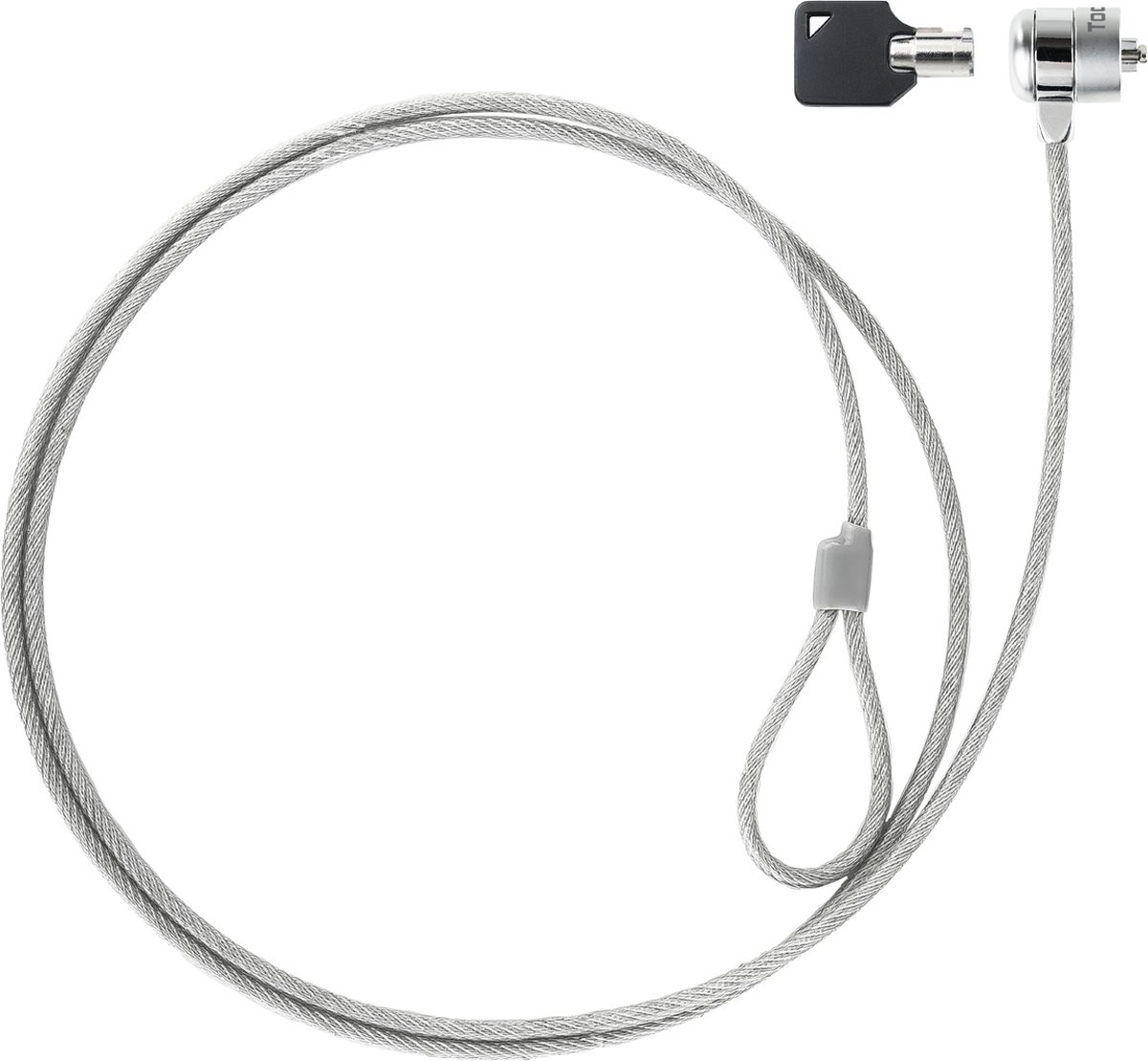 Veiligheidskabel TooQ TQCLKC0025 1,5 m Zilver