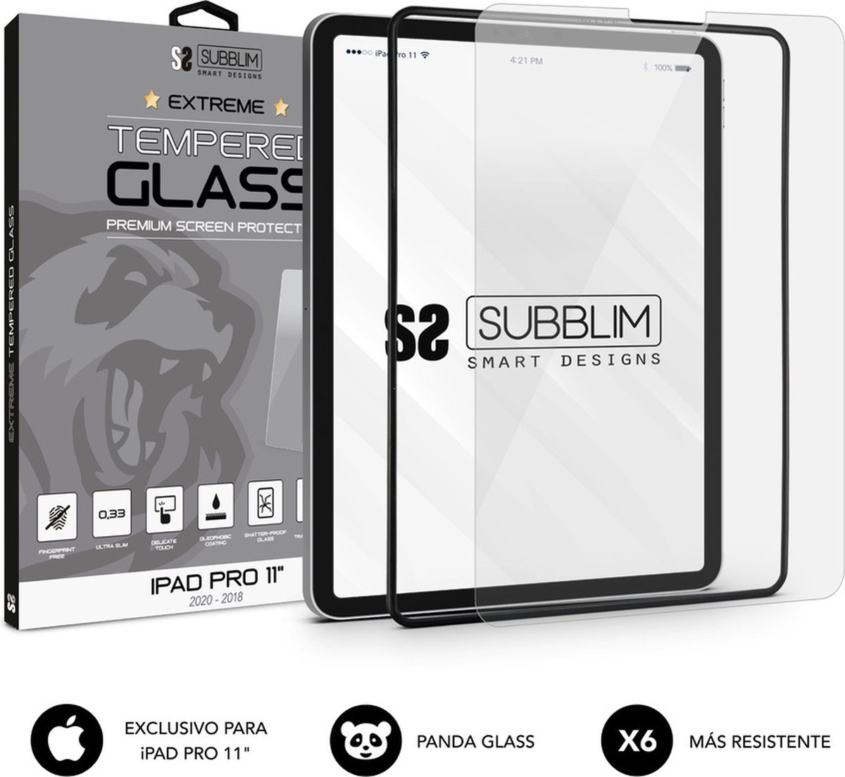 Tablet Screen Protector Subblim SUB-TG-1APP011 iPad Pro 11 2018 APPLE