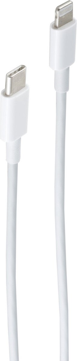 shiverpeaks BS14-13052, 1,5 m, USB C, Lightning, Mannelijk, Mannelijk, Wit