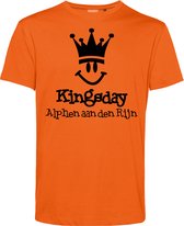 T-shirt Alphen aan den Rijn Smiley | Oranje | maat XXL