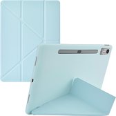 iMoshion Tablet Hoes Geschikt voor Lenovo Tab P12 - iMoshion Origami Bookcase tablet - Lichtblauw