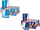 Red Bull Energy Drink & Sugarfree 48 x 250 ML