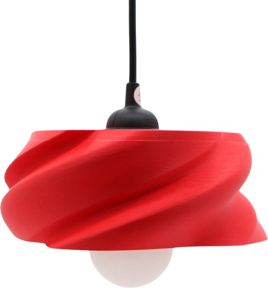Fiastra Macerata - Lampe Suspendue Édition Design Rouge