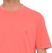 T-shirt Volcom Solid Stone Emb Standard - Washed Ruby