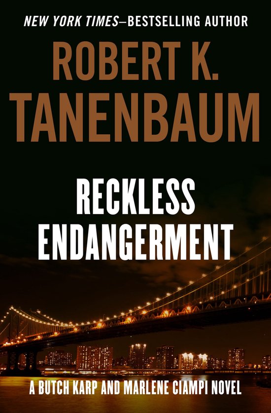 Butch Karp and Marlene Ciampi 10 - Reckless Endangerment - cover