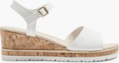 graceland Witte sandalette sleehak - Maat 38