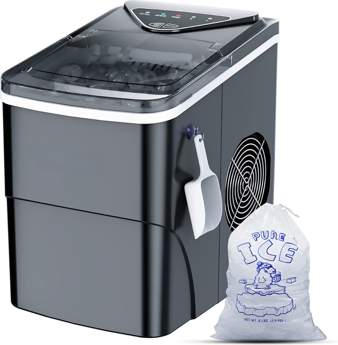 Bol.com Ijsblokjesmachine - Ijsmachine - Ijsblokjes Machine - Ijsblokjesmaker - Ijsmachine - Ijsmachines aanbieding
