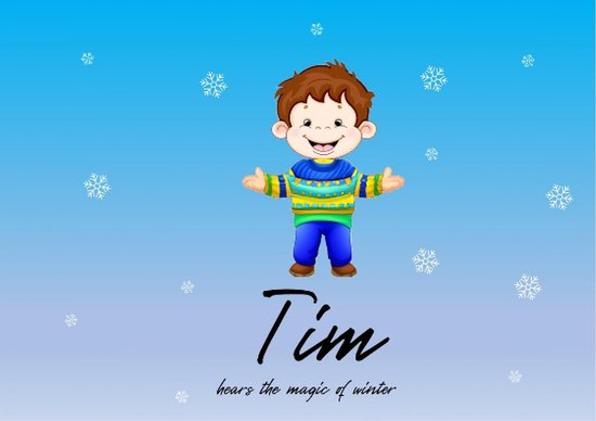 Tim hears the magic of winter - cover