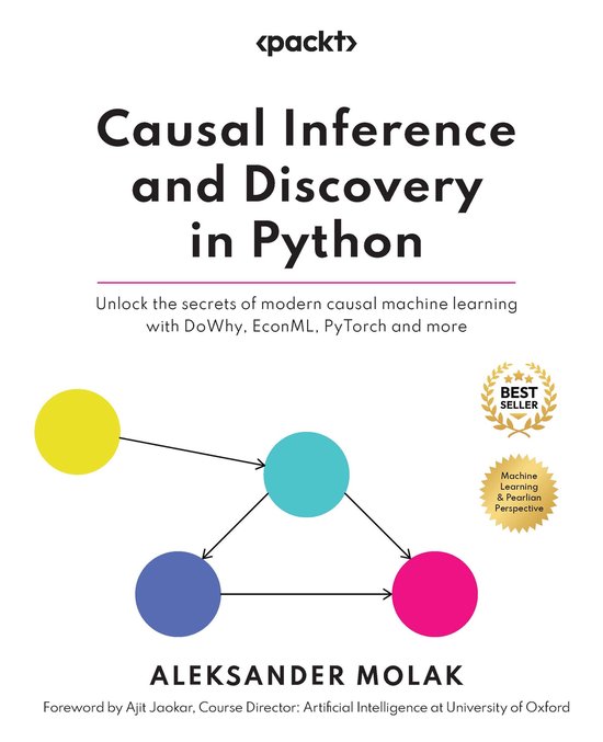 Causal Inference and Discovery in Python - cover