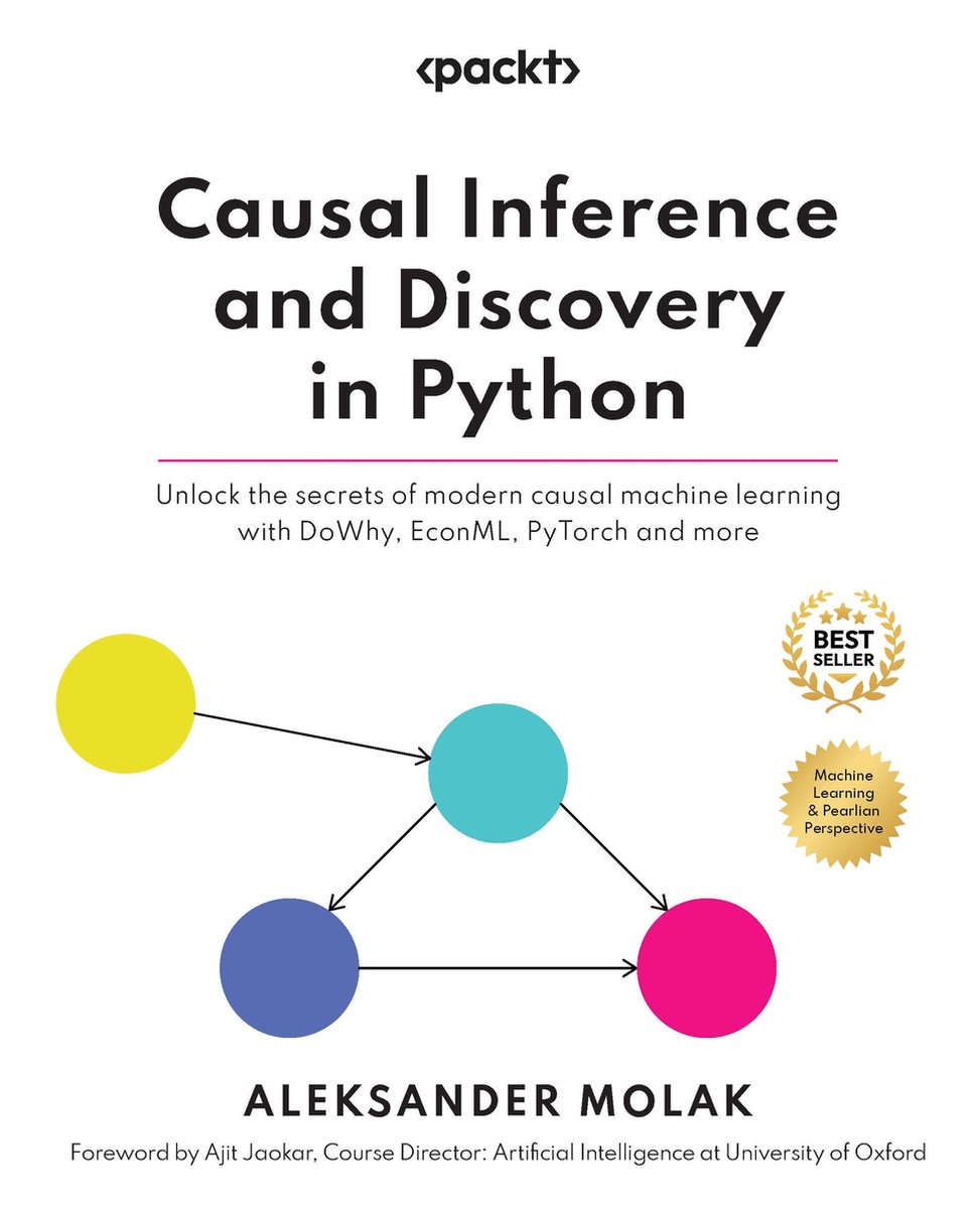 Omslag van Causal Inference and Discovery in Python