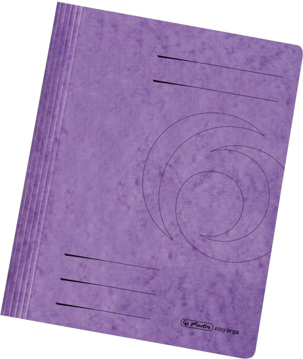Herlitz 10902948 map Karton Violet A4