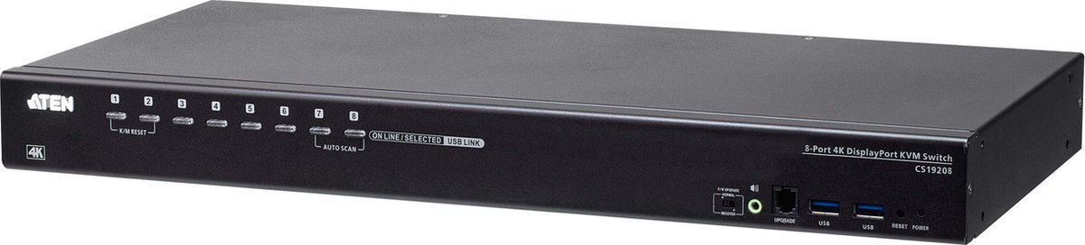 ATEN CS19208 8-Poorts USB 3.0 4K DisplayPort KVM