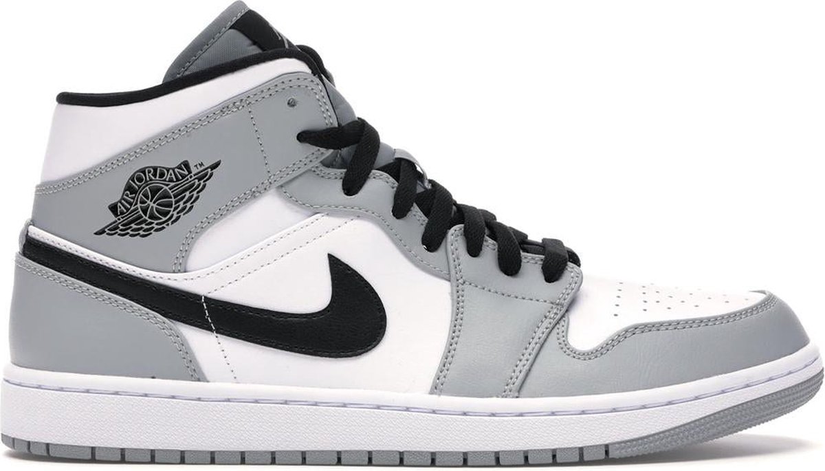 Air Jordan 1 Mid Light Smoke Grey
