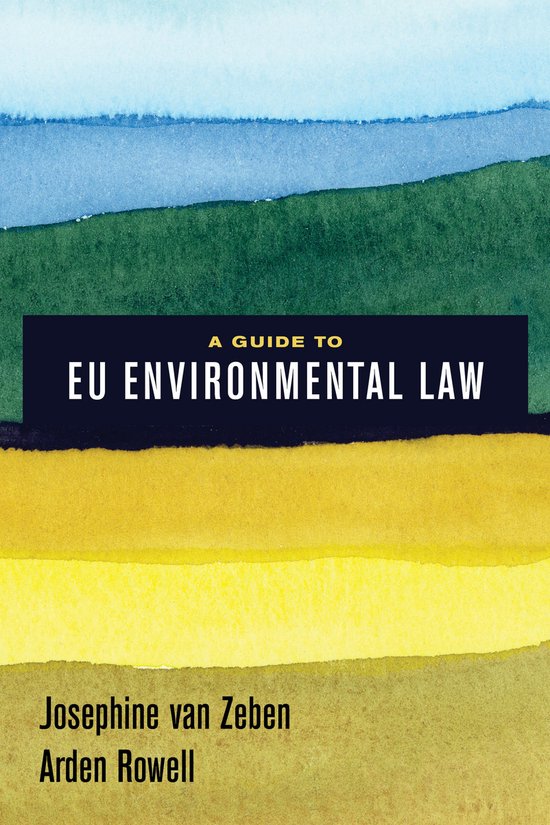 A Guide to EU Environmental Law - cover