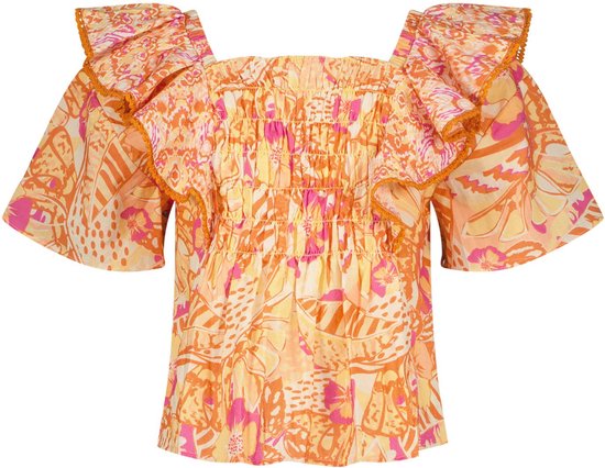 T-shirt Vingino Top Lorance Filles - Sunset corail - Taille 176
