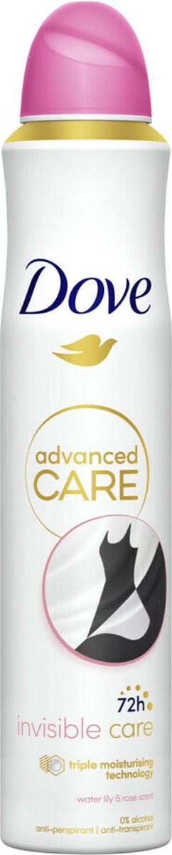 Dove Deodorant Spray Invisible Care - 200 ml