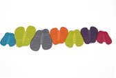 Sanni Shoo - Shoo Pad Deurmat/Antislip Mat M voor schoenen tot maat 40 - Rubber - Paars