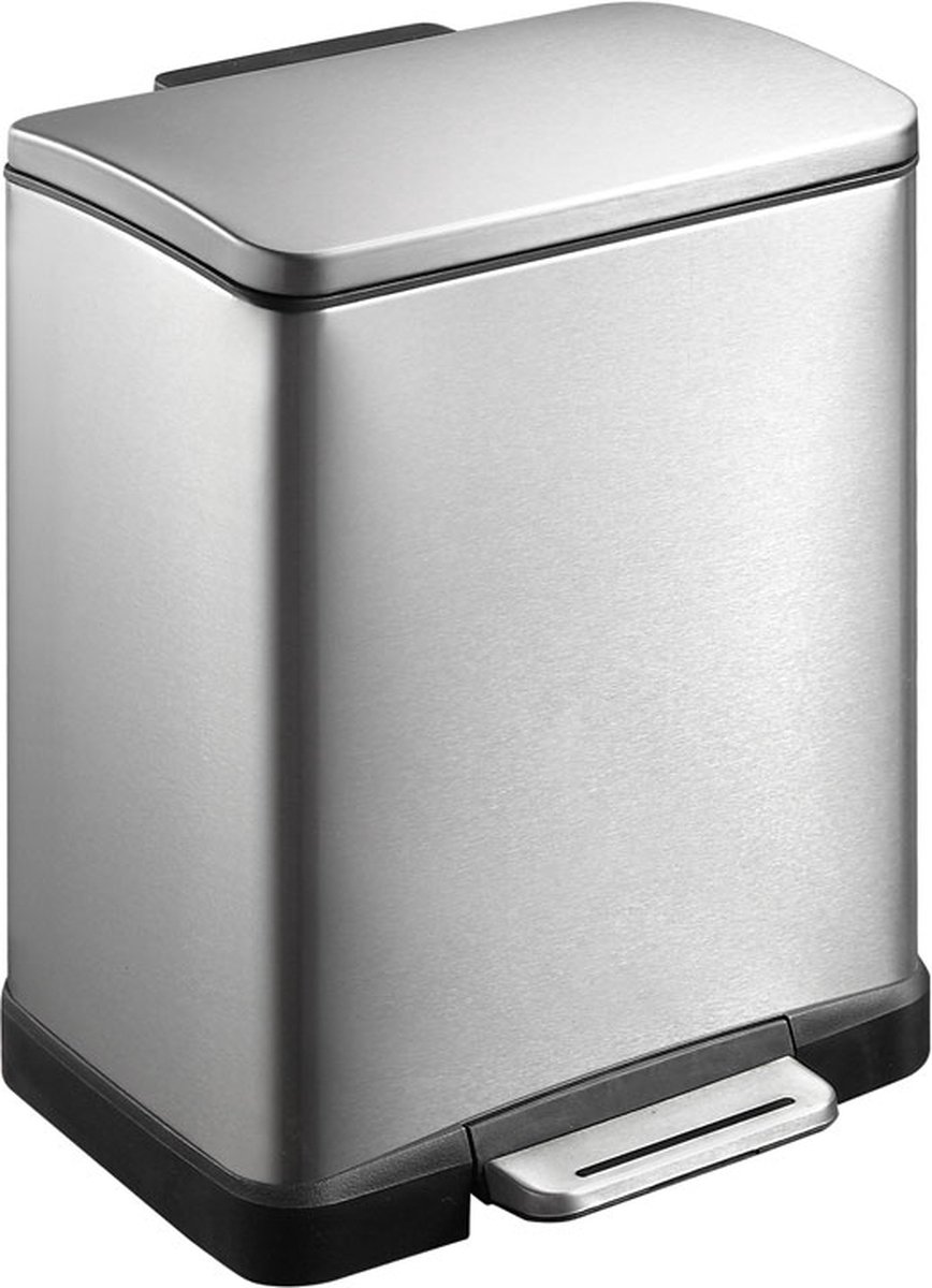EKO E-Cube Pedaalemmer - 20 l - Mat RVS