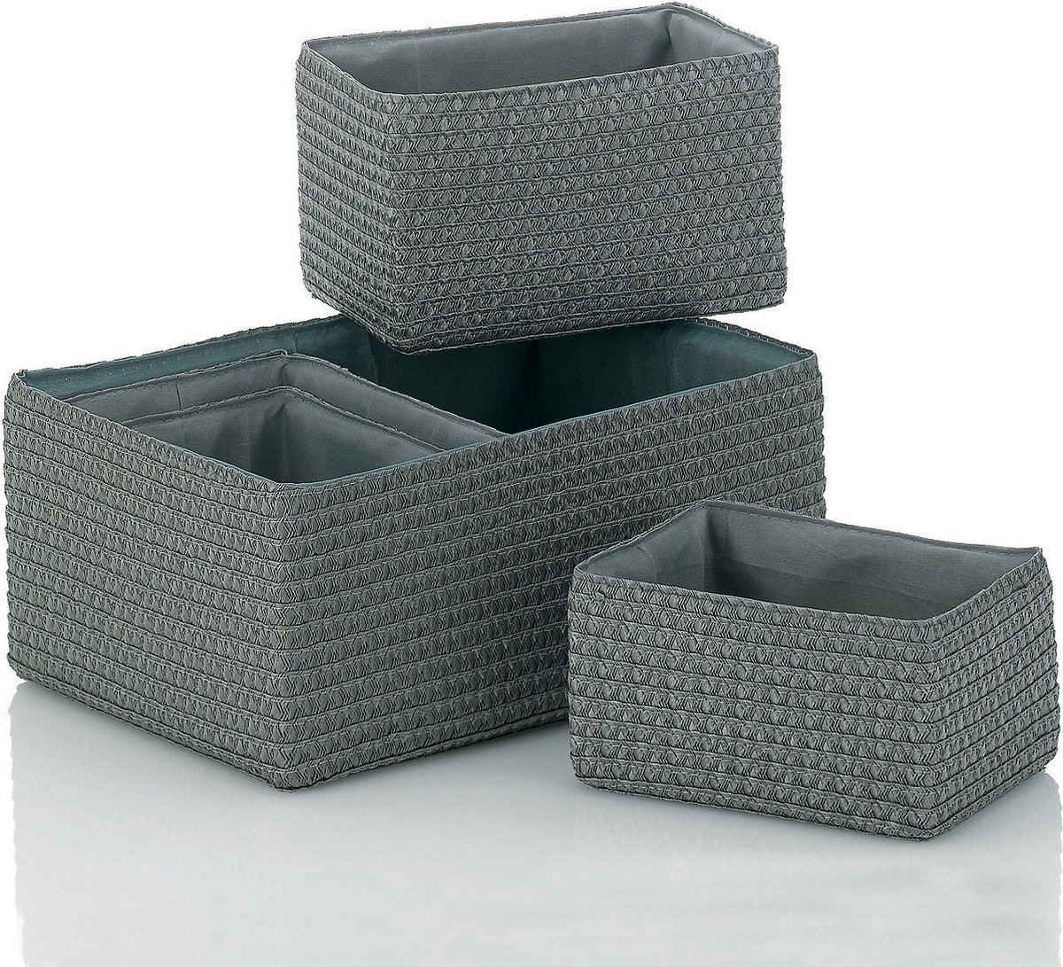 Rimossa Mand Set van 5 Stuks - Grijs - Kela