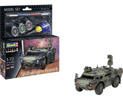 Revell Modelbouwpakket Militaire voertuigen - 63356 Spähwagen Fennek - Model Set Plastic - 1:72 - Modelbouw