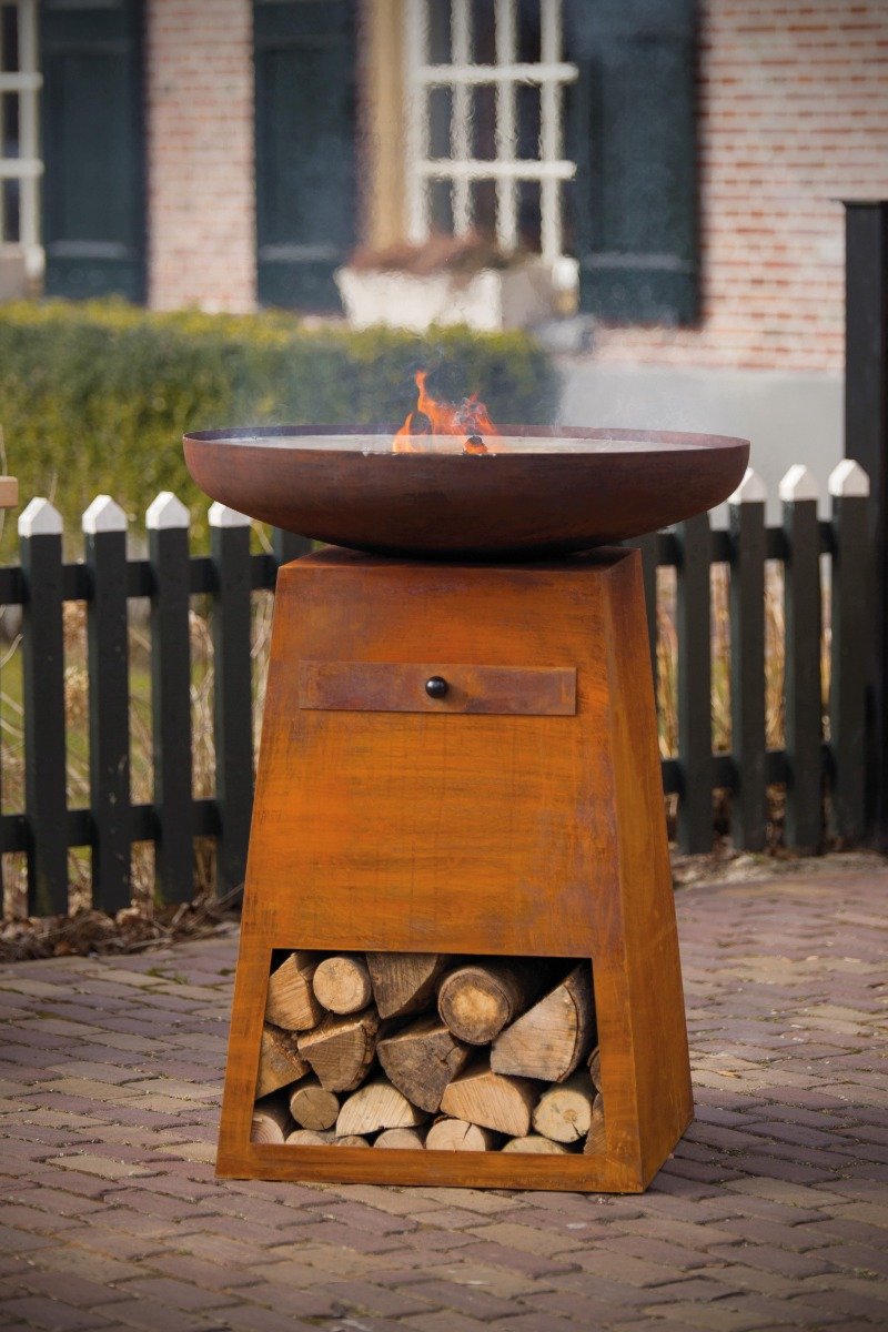 RedFire Orion Vuurschaal - Ø 80 cm - Cortenlook