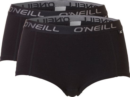 O'Neill Boxershort Dames 2-Pack Zwart - Maat XL