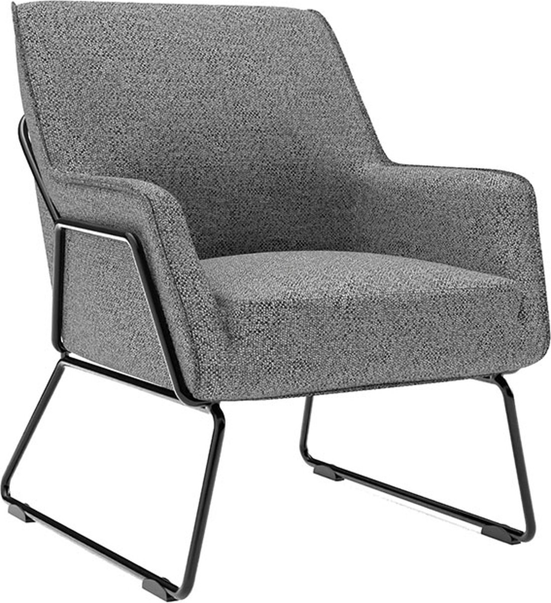 Bubalou loungestoel voor buiten - all-weather buitenstoel - comfortabel en weerbestendig - steel