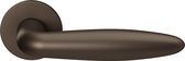 Deurkruk op rozet - Brons Kleur - RVS - GPF bouwbeslag - GPF135VRA1 Dark Blend Sigaar model 53x6mm