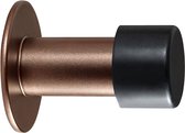 GPF0733.A2 Butoir de porte mélange bronze rond 60x22/50mm