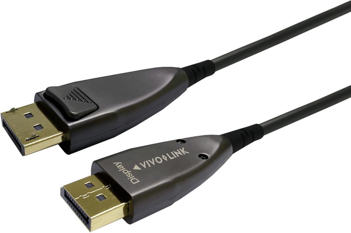 Vivolink PRODPOP70 DisplayPort kabel 70 m Zwart