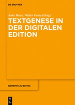 editio / Beihefte45- Textgenese in der digitalen Edition