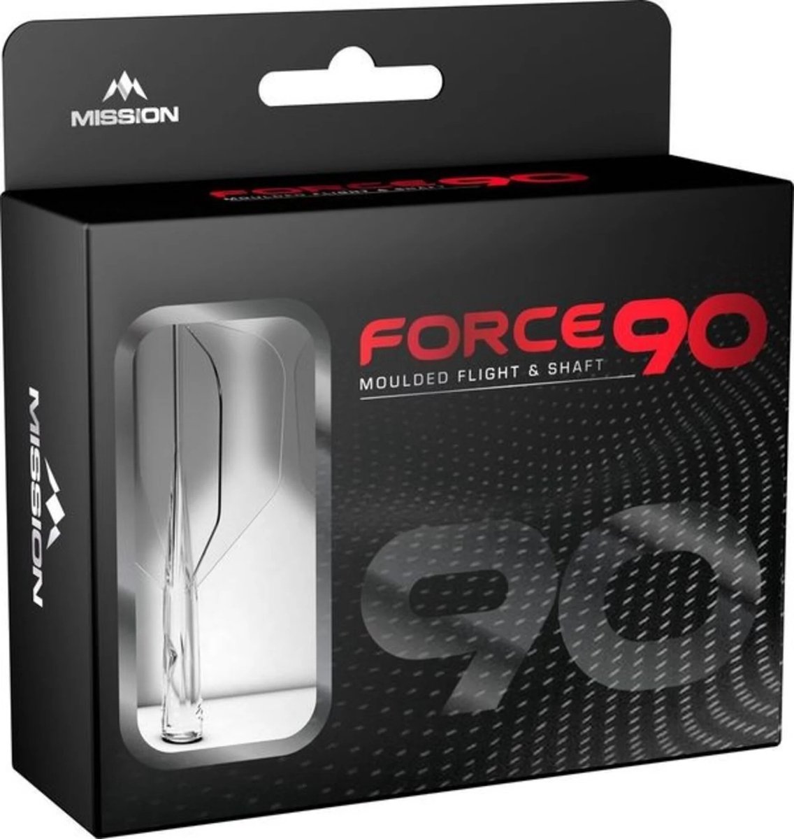 Mission Force 90 Clear NO6 - Dart Flights Short