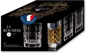 La Rochere Giftbox set van 4 shooter glaasjes chique en klassiek Made in France