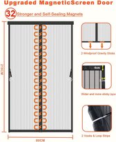 Moustiquaire Magnétique, Pour Porte De Balcon, Réversible, Porte